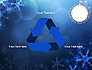 Blue Snowflakes Background slide 10
