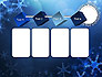 Blue Snowflakes Background slide 18