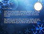 Blue Snowflakes Background slide 2