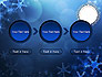 Blue Snowflakes Background slide 5