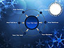 Blue Snowflakes Background slide 7