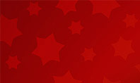 Red Background with Stars Presentation Template