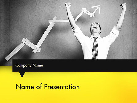 Winning Businessman Presentation Template, Master Slide