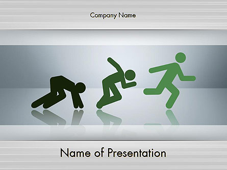 Hit the Ground Running Presentation Template, Master Slide