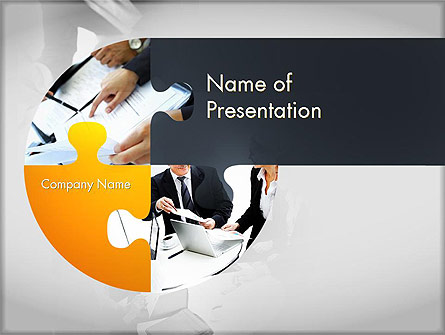 Project Kickoff Meeting Presentation Template, Master Slide