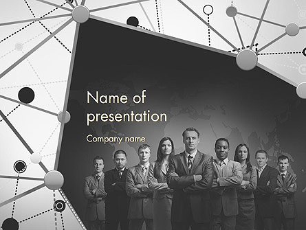 Project Team Presentation Template, Master Slide