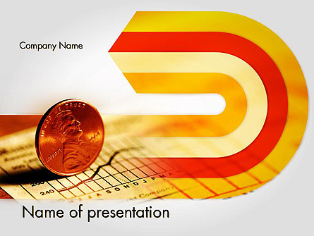 Financial Analysis Report Presentation Template, Master Slide