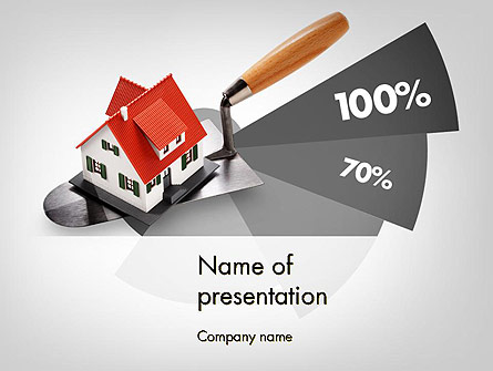 Home Report Presentation Template, Master Slide