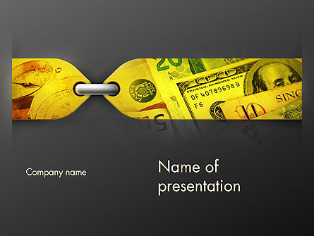Tied Finances Presentation Template, Master Slide