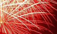 Bright Fireworks Presentation Template