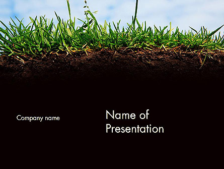 Soil Acidity Presentation Template, Master Slide
