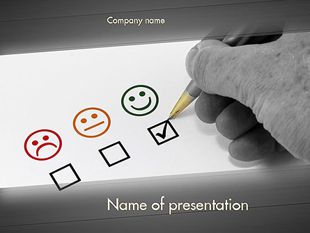 Customer Retention Presentation Template, Master Slide