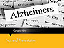Alzheimer's Disease slide 1