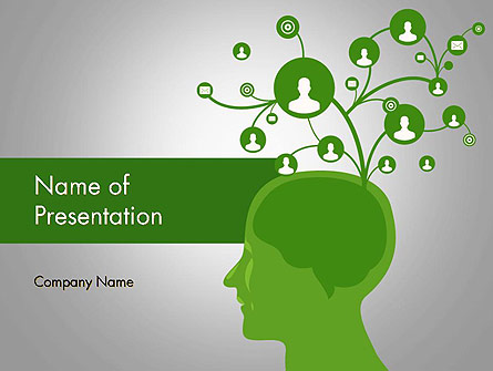 Think Social Presentation Template, Master Slide