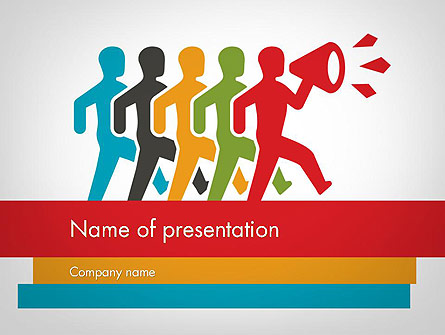 Leadership Concept Presentation Template, Master Slide