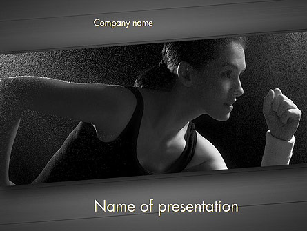 Will to Win Presentation Template, Master Slide