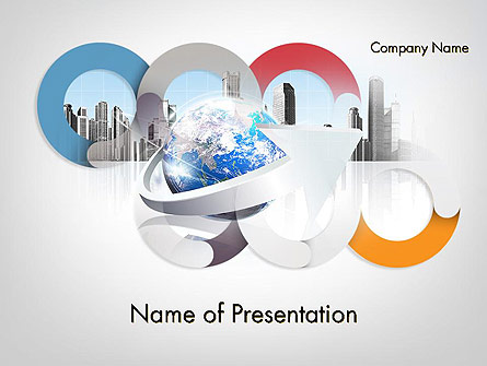 Corporate Presentation Presentation Template, Master Slide