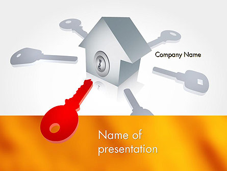 Real Estate Document Management Presentation Template, Master Slide