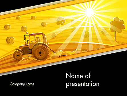 Small Farming Presentation Template, Master Slide