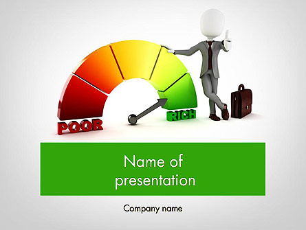 Poor-Rich Presentation Template, Master Slide
