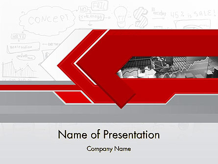 Business Presentation Concept Presentation Template, Master Slide