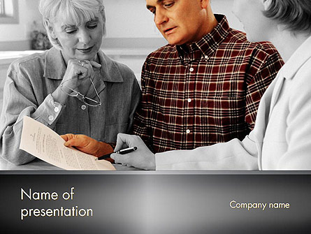 Estate Planning Services Presentation Template, Master Slide
