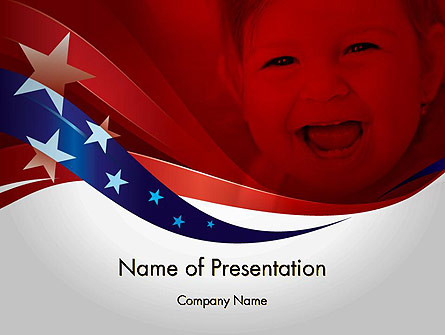Red White and Pure Presentation Template, Master Slide