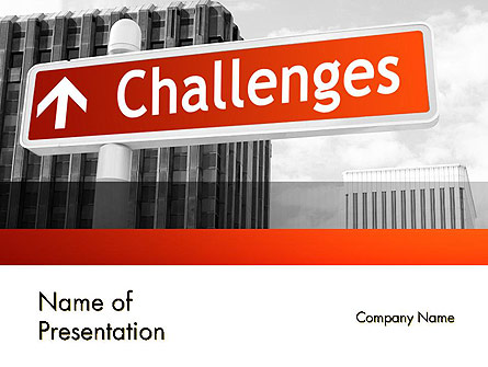 Challenges Presentation Template, Master Slide