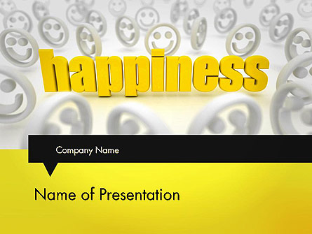Happiness is a Choice Presentation Template, Master Slide