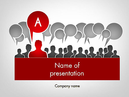 Customer Experience Presentation Template, Master Slide