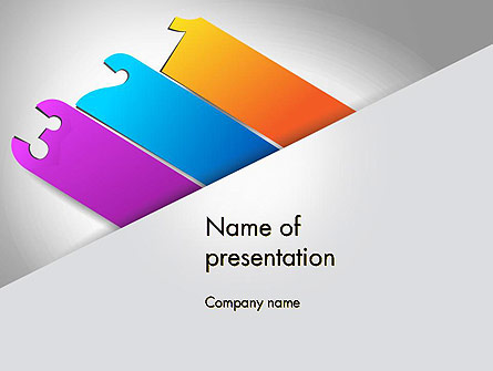 Three Choices Presentation Template, Master Slide