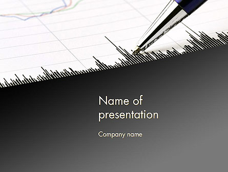 Graphic Data Analysis Presentation Template, Master Slide