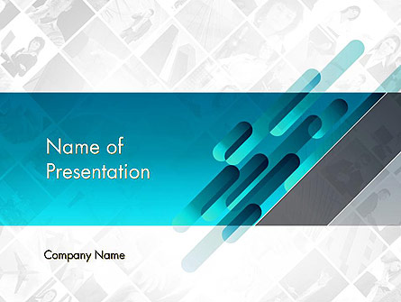 Business Abstract Presentation Template, Master Slide