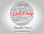 Leadership Word Cloud slide 20