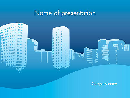 Urban City Presentation Template, Master Slide