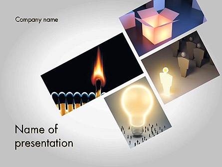 Ideation Presentation Template, Master Slide