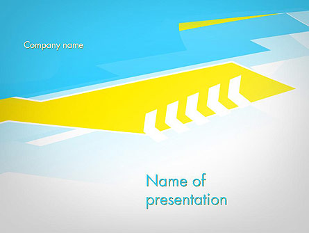 Abstract Acute Angles Presentation Template, Master Slide