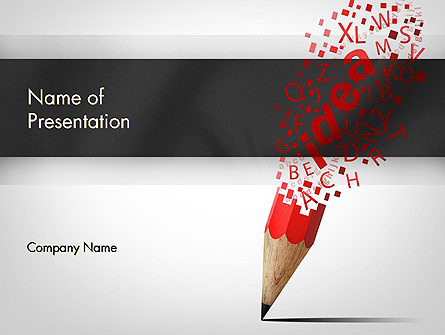 Creative Ideation Presentation Template, Master Slide