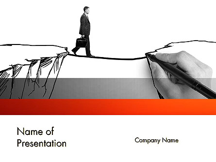 Bridge the Gap Presentation Template, Master Slide