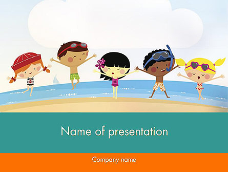 Summer Fun Presentation Template, Master Slide