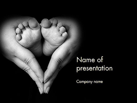 Cute Maternity Presentation Template, Master Slide