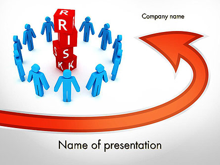 Risk Assessment Presentation Template, Master Slide