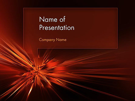 Sharp and Prickly Presentation Template, Master Slide