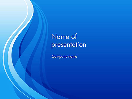 Blue Wave Fantasy Presentation Template for PowerPoint and Keynote ...