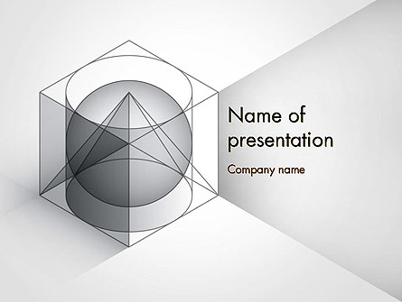 Geometrical Presentation Template, Master Slide