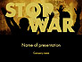 Stop War slide 1