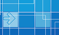 Glowing Blue Grid Presentation Template