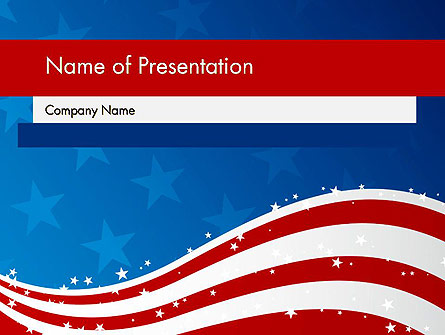 Fourth Of July Presentation Template, Master Slide