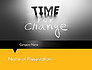 Time for a Change slide 1