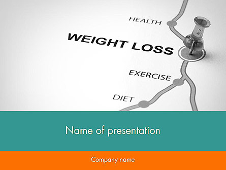 Weight Loss Basics Presentation Template, Master Slide